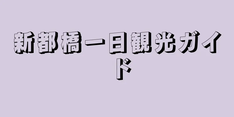 新都橋一日観光ガイド