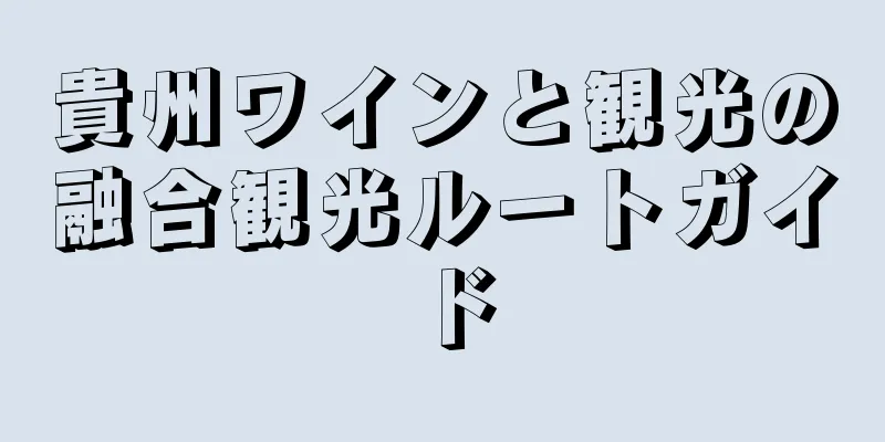貴州ワインと観光の融合観光ルートガイド