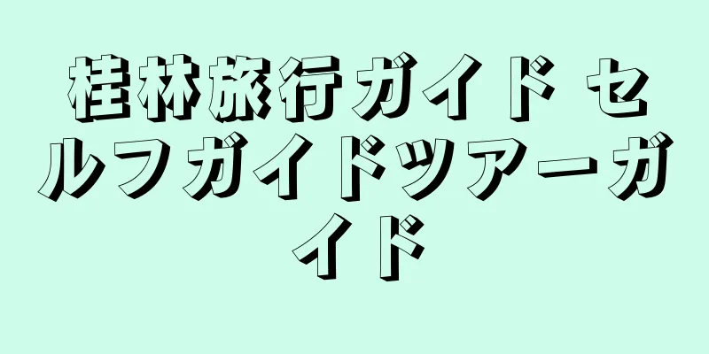 桂林旅行ガイド セルフガイドツアーガイド