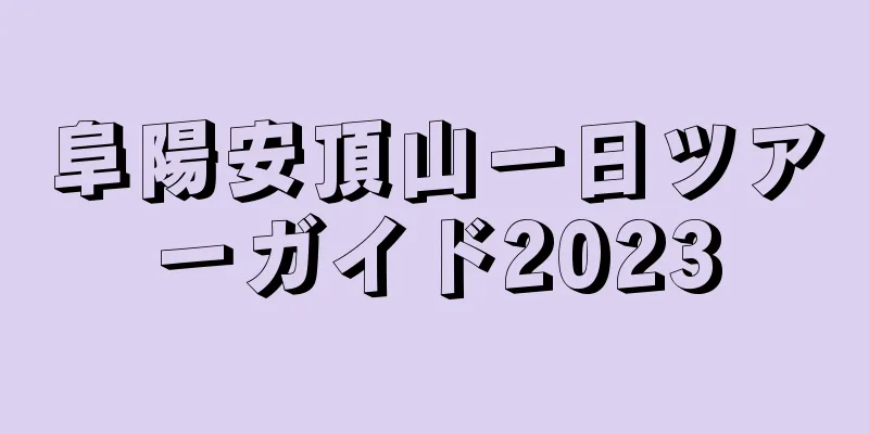 阜陽安頂山一日ツアーガイド2023