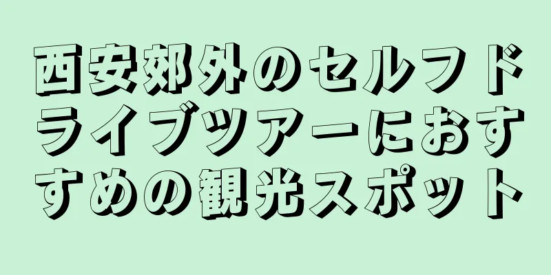 西安郊外のセルフドライブツアーにおすすめの観光スポット