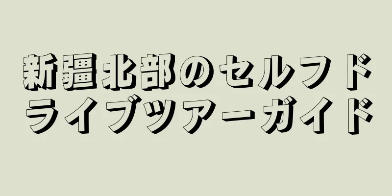 新疆北部のセルフドライブツアーガイド