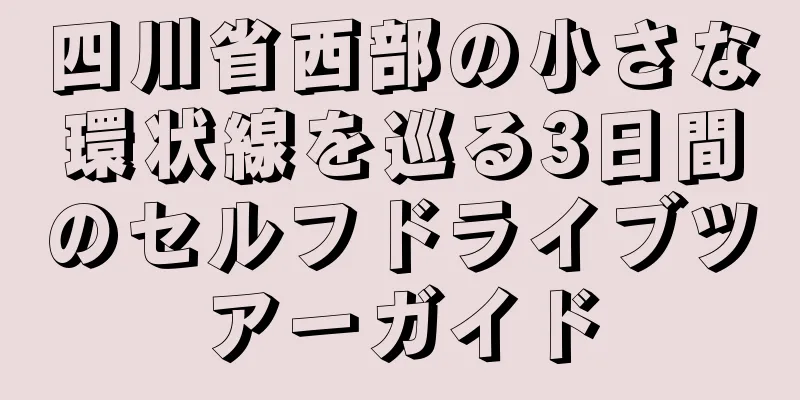四川省西部の小さな環状線を巡る3日間のセルフドライブツアーガイド