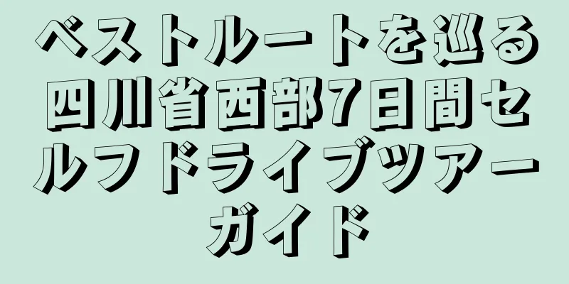 ベストルートを巡る四川省西部7日間セルフドライブツアーガイド