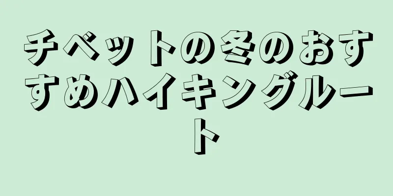 チベットの冬のおすすめハイキングルート