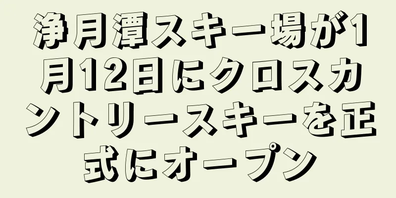 浄月潭スキー場が1月12日にクロスカントリースキーを正式にオープン