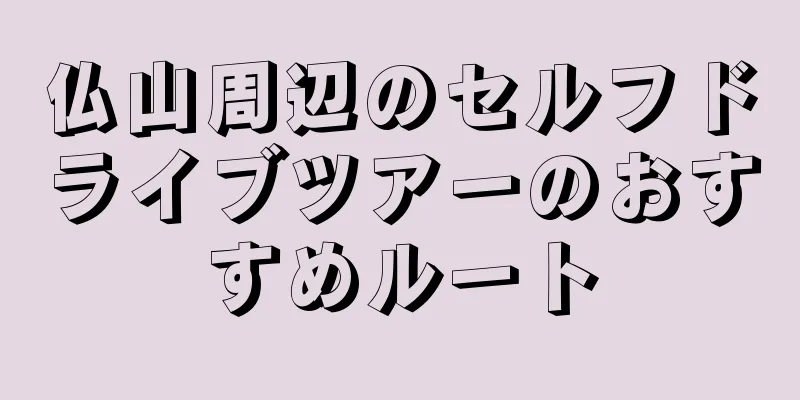 仏山周辺のセルフドライブツアーのおすすめルート
