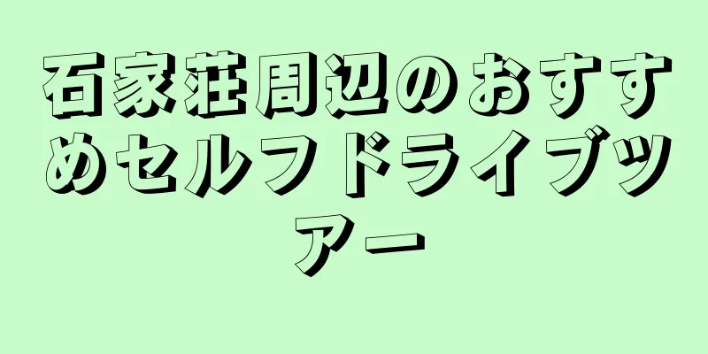 石家荘周辺のおすすめセルフドライブツアー