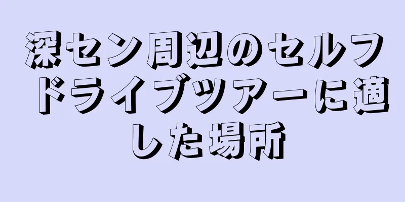 深セン周辺のセルフドライブツアーに適した場所