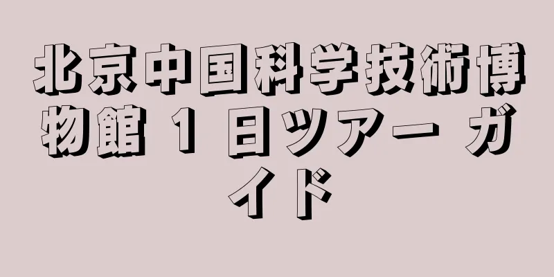 北京中国科学技術博物館 1 日ツアー ガイド