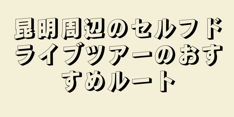 昆明周辺のセルフドライブツアーのおすすめルート