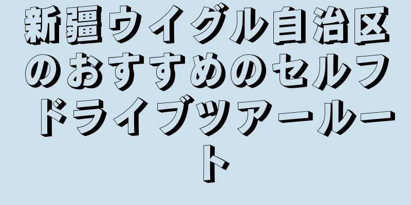 新疆ウイグル自治区のおすすめのセルフドライブツアールート
