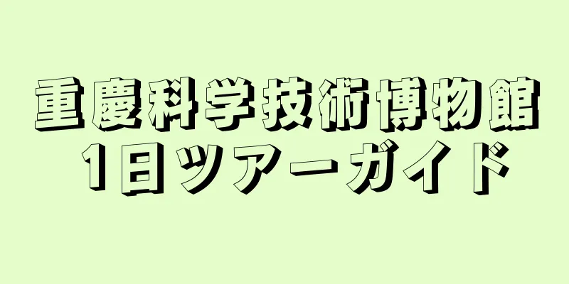 重慶科学技術博物館 1日ツアーガイド