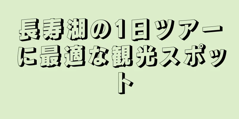 長寿湖の1日ツアーに最適な観光スポット