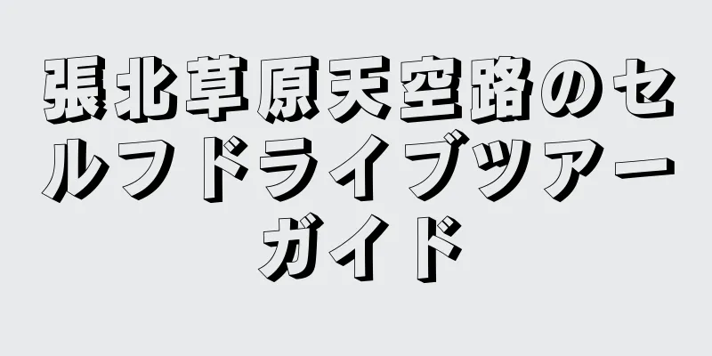 張北草原天空路のセルフドライブツアーガイド
