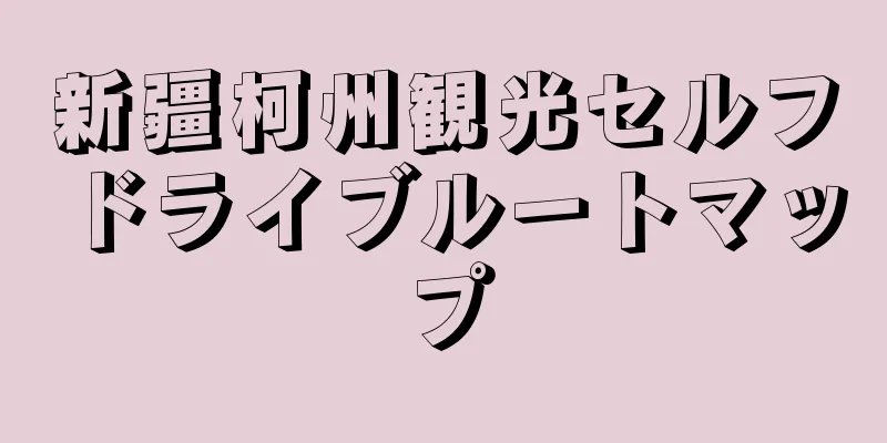 新疆柯州観光セルフドライブルートマップ