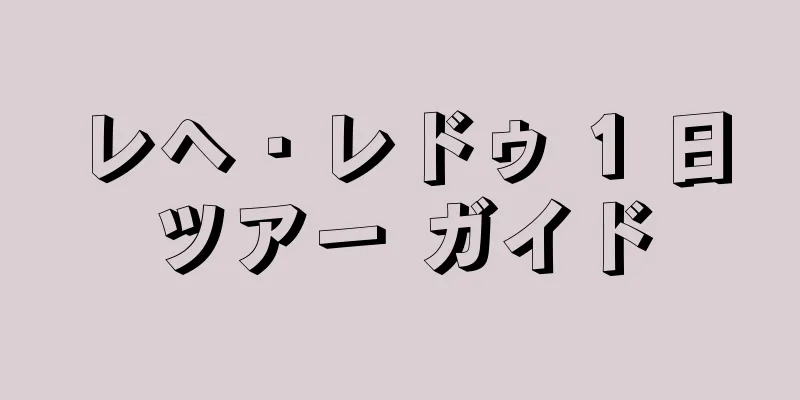 レヘ・レドゥ 1 日ツアー ガイド