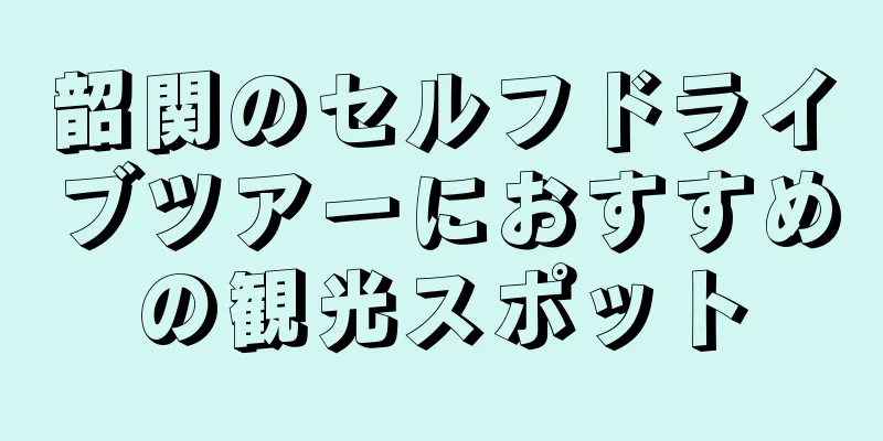 韶関のセルフドライブツアーにおすすめの観光スポット