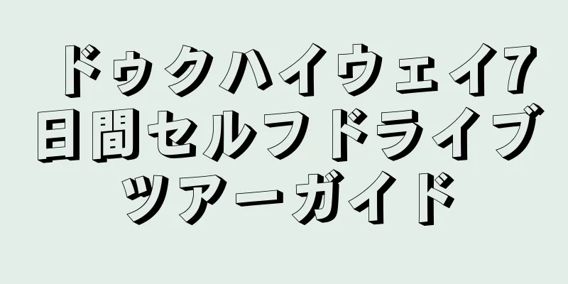 ドゥクハイウェイ7日間セルフドライブツアーガイド