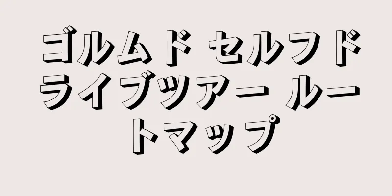 ゴルムド セルフドライブツアー ルートマップ
