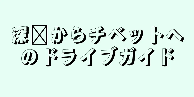 深圳からチベットへのドライブガイド