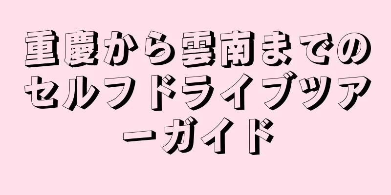 重慶から雲南までのセルフドライブツアーガイド