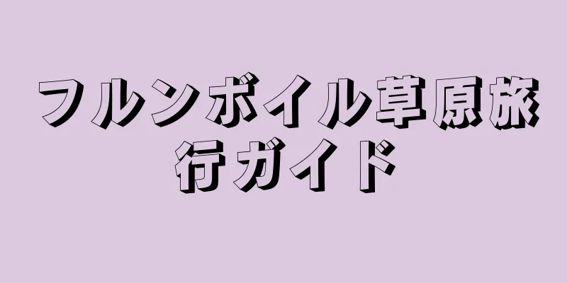 フルンボイル草原旅行ガイド