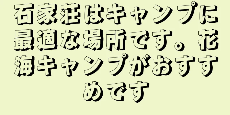 石家荘はキャンプに最適な場所です。花海キャンプがおすすめです