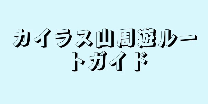 カイラス山周遊ルートガイド