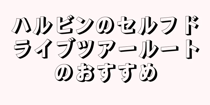 ハルビンのセルフドライブツアールートのおすすめ
