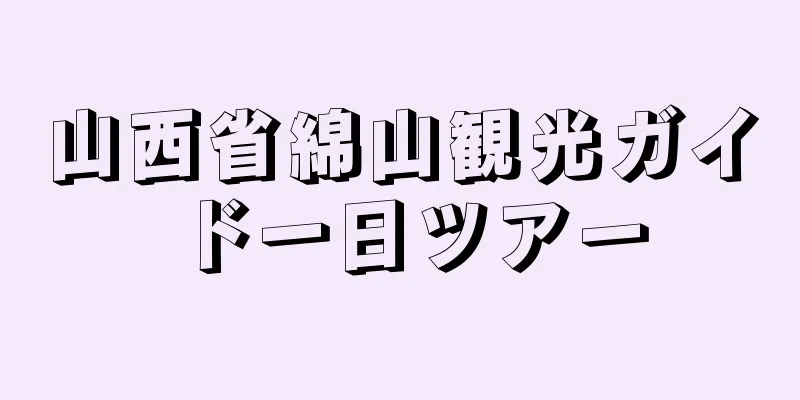 山西省綿山観光ガイド一日ツアー
