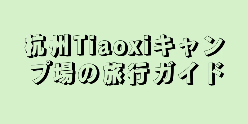 杭州Tiaoxiキャンプ場の旅行ガイド
