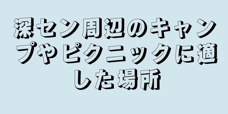 深セン周辺のキャンプやピクニックに適した場所