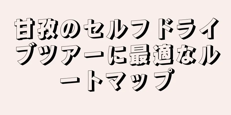 甘孜のセルフドライブツアーに最適なルートマップ