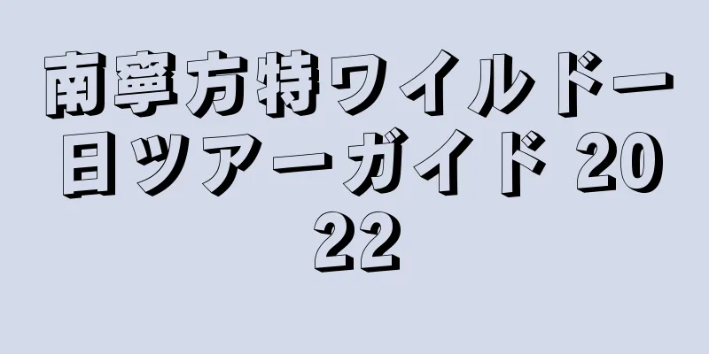 南寧方特ワイルド一日ツアーガイド 2022