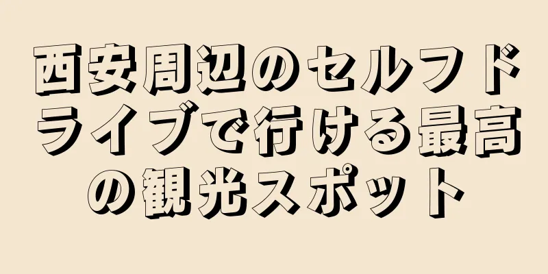 西安周辺のセルフドライブで行ける最高の観光スポット