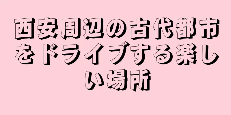 西安周辺の古代都市をドライブする楽しい場所