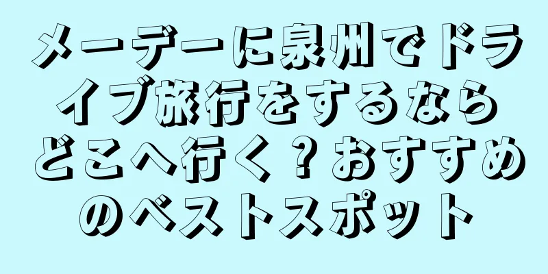 メーデーに泉州でドライブ旅行をするならどこへ行く？おすすめのベストスポット