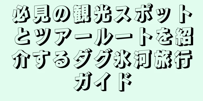 必見の観光スポットとツアールートを紹介するダグ氷河旅行ガイド
