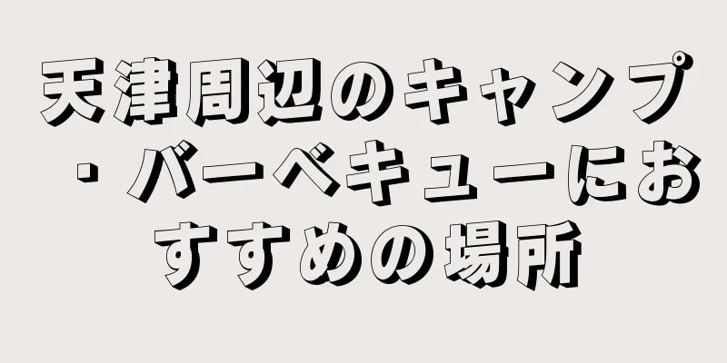 天津周辺のキャンプ・バーベキューにおすすめの場所