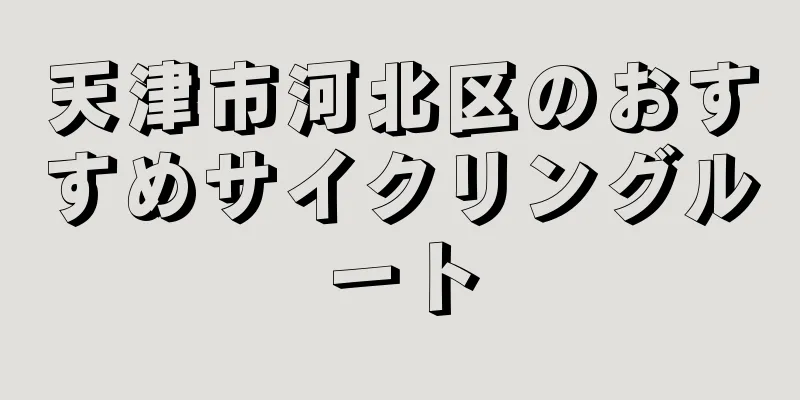 天津市河北区のおすすめサイクリングルート