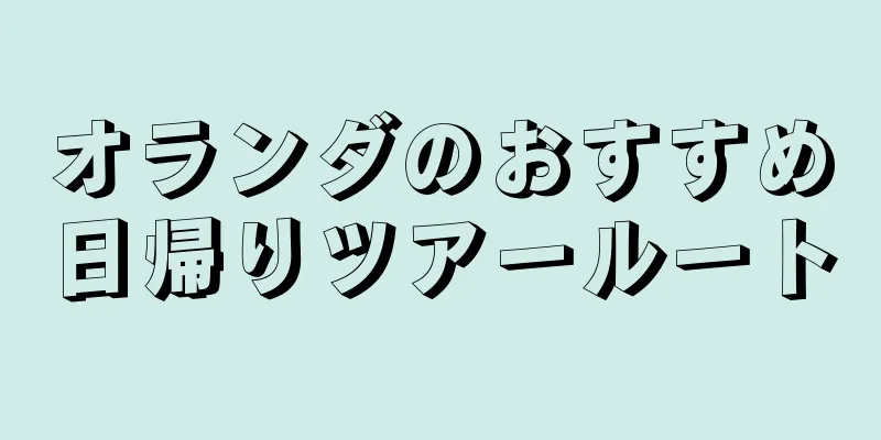 オランダのおすすめ日帰りツアールート