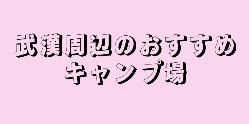 武漢周辺のおすすめキャンプ場