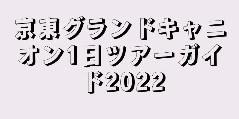京東グランドキャニオン1日ツアーガイド2022