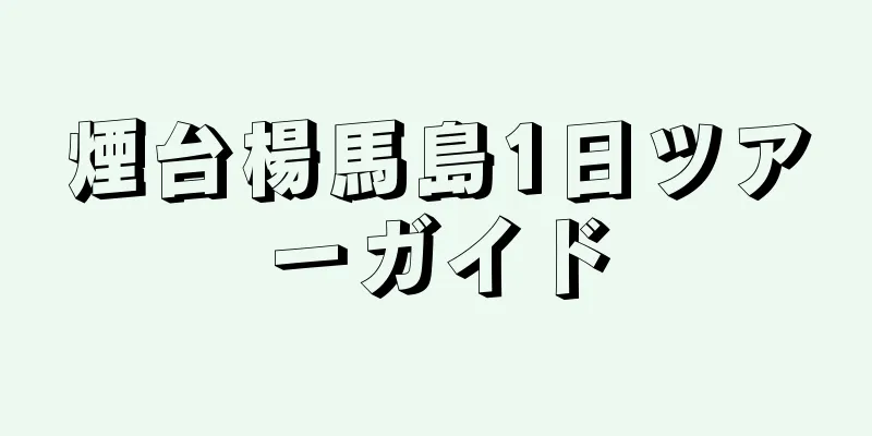 煙台楊馬島1日ツアーガイド