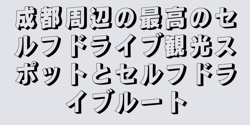 成都周辺の最高のセルフドライブ観光スポットとセルフドライブルート