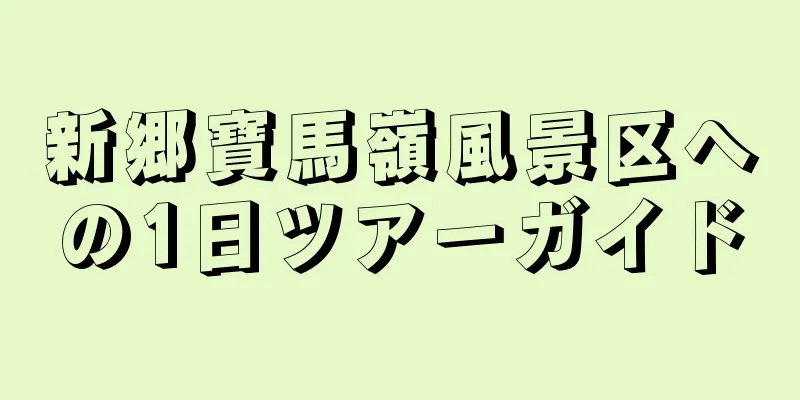 新郷寶馬嶺風景区への1日ツアーガイド