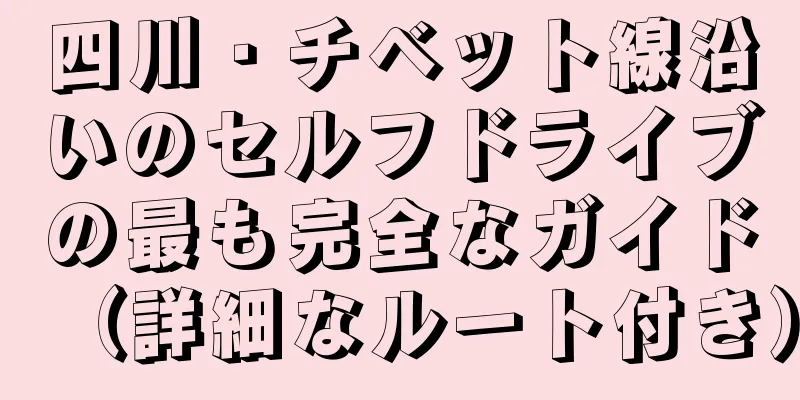 四川・チベット線沿いのセルフドライブの最も完全なガイド（詳細なルート付き）
