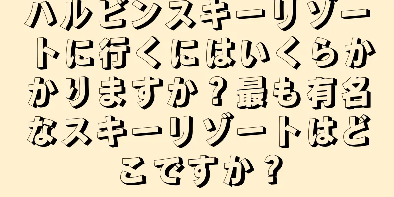 ハルビンスキーリゾートに行くにはいくらかかりますか？最も有名なスキーリゾートはどこですか？