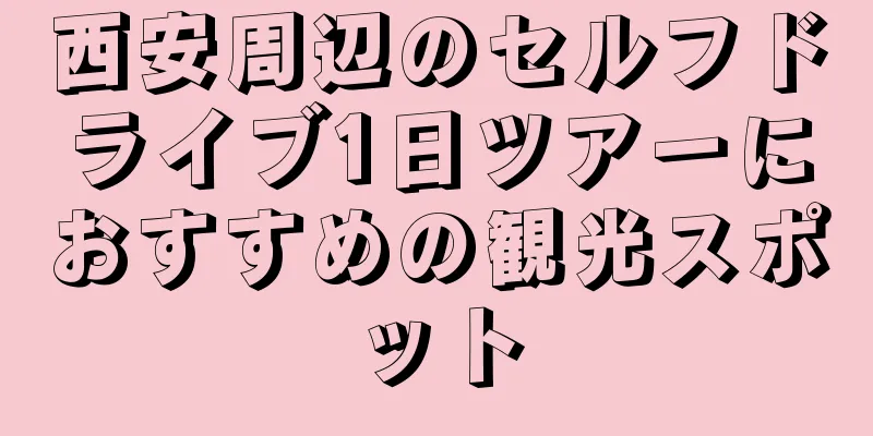 西安周辺のセルフドライブ1日ツアーにおすすめの観光スポット